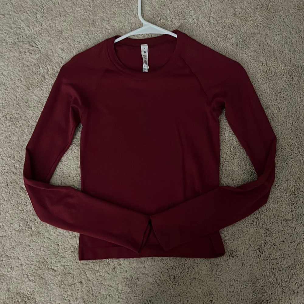 Cranberry lululemon swiftly tech